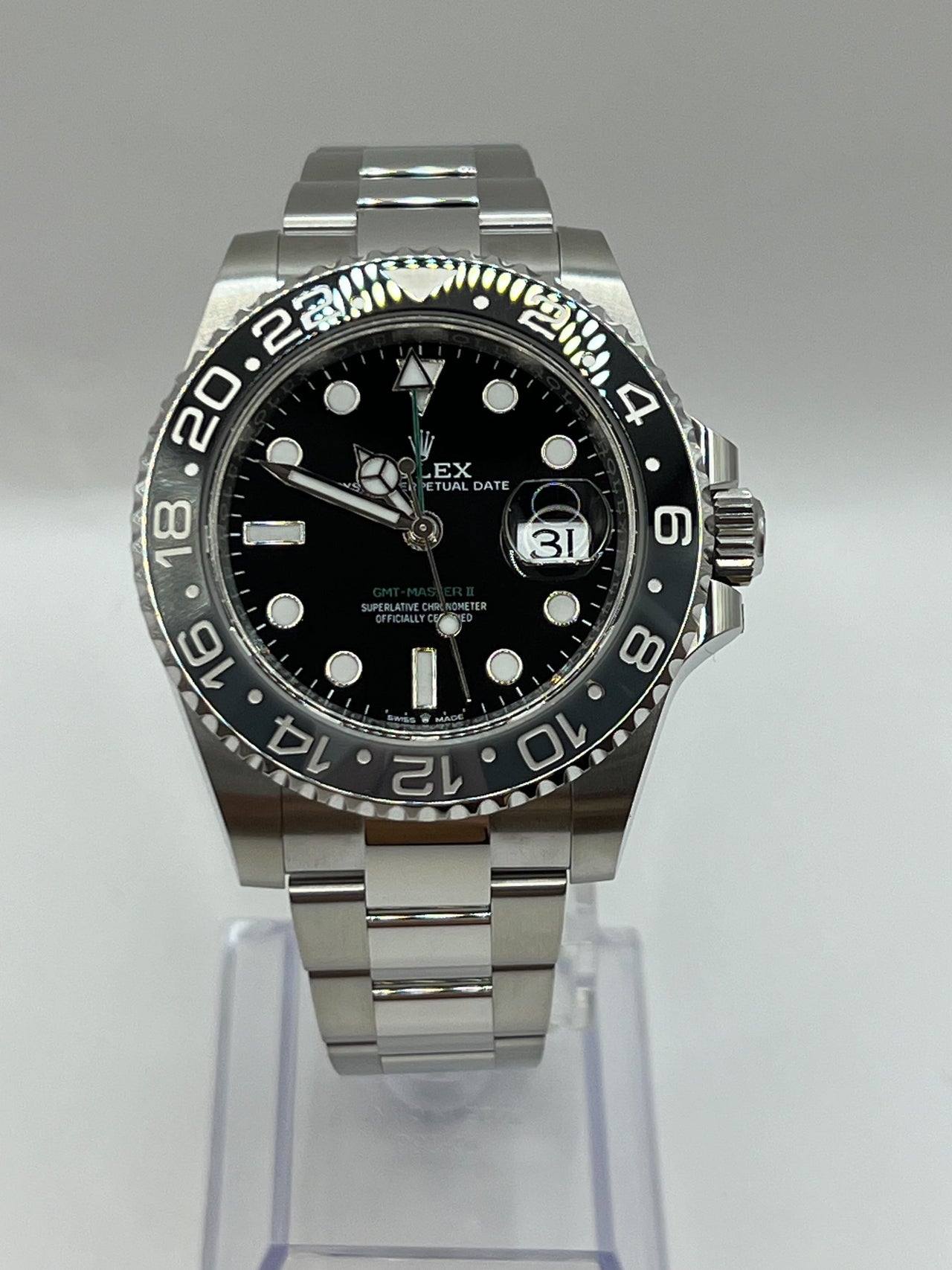 Rolex GMT-Master II 126710GRNR 'Bruce Wayne' Stainless Steel Oyster (2024)