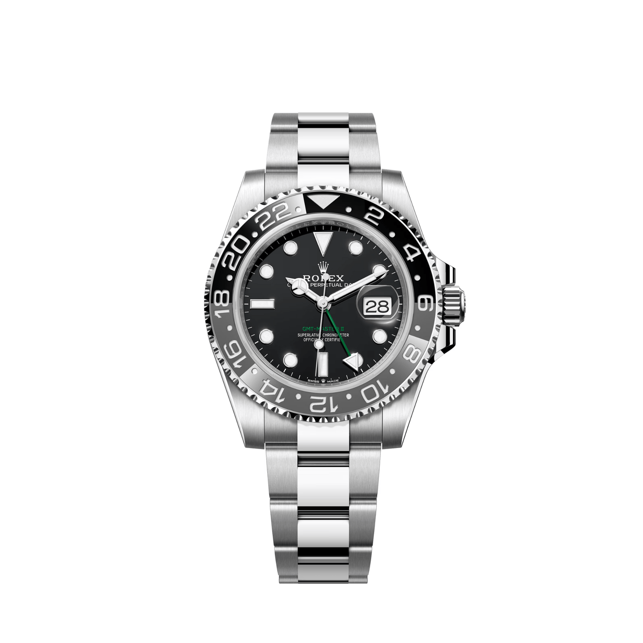 Rolex GMT Master II 126710GRNR Bruce Wayne Stainless Steel Oyster 2 Wrist Aficionado