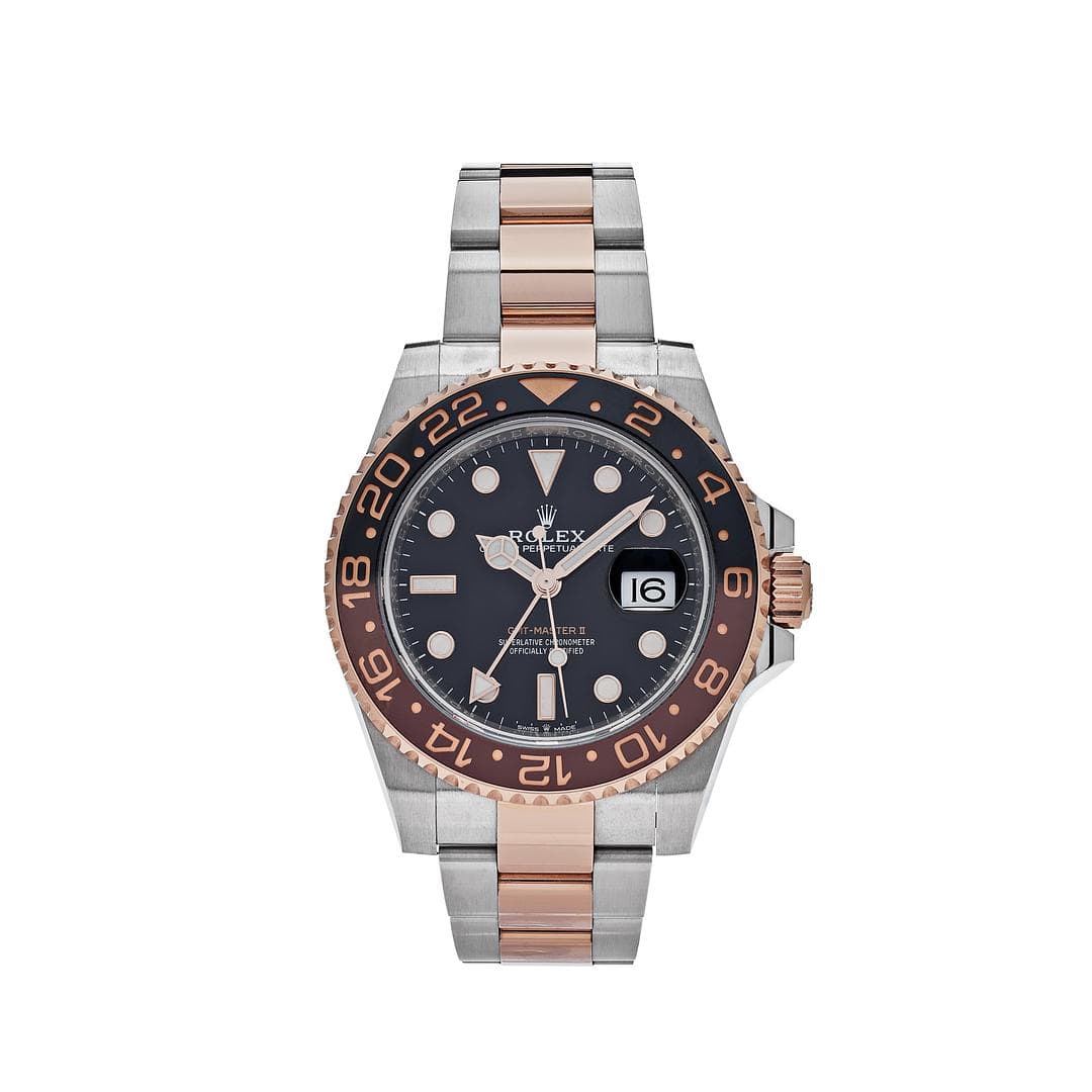Luxury Watches Rolex GMT-Master II Root Beer Stainless Steel & Rose Gold 126711CHNR (Draft 2022) Wrist Aficionado