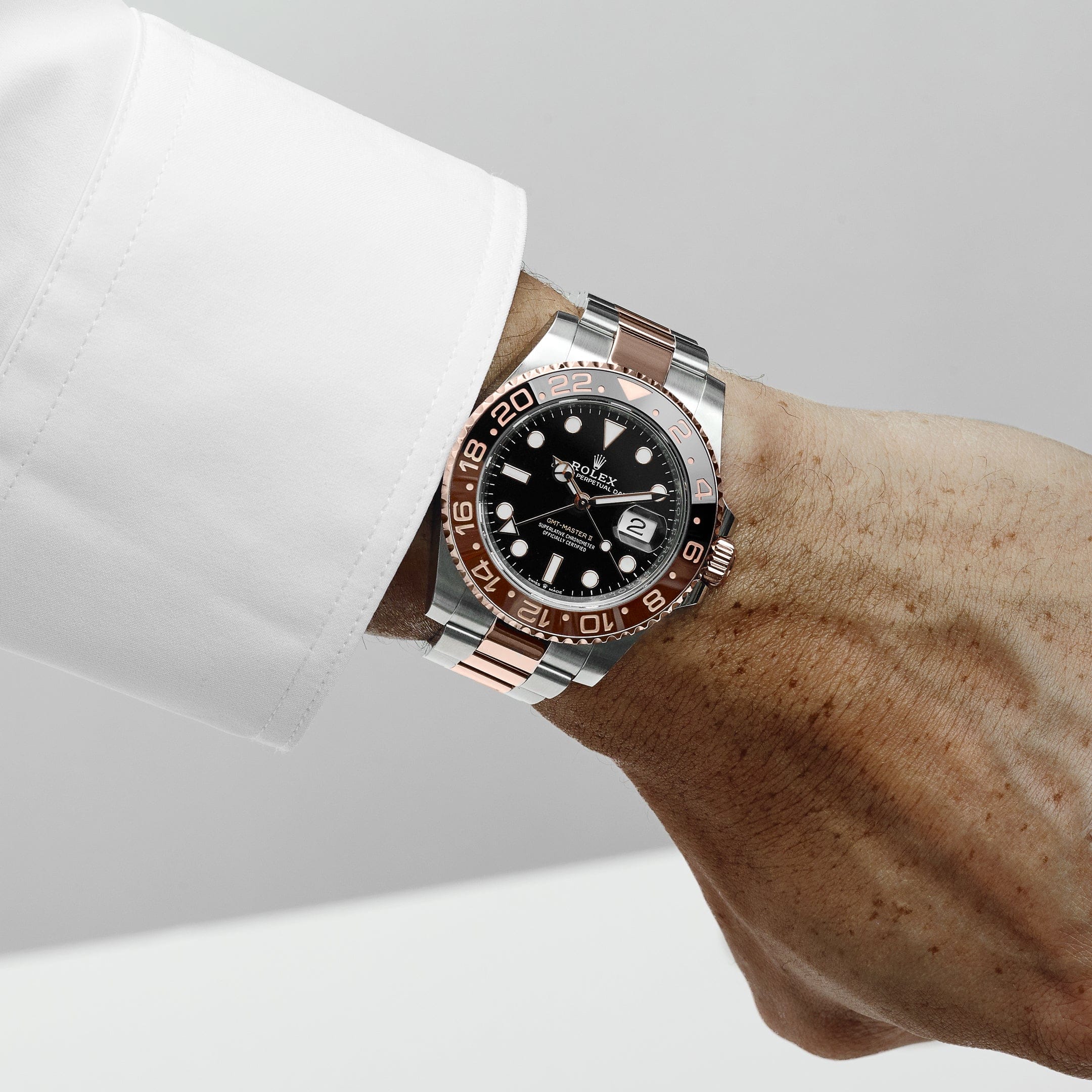 Rolex GMT-Master II 126711CHNR 'Root Beer' Stainless Steel Rose
