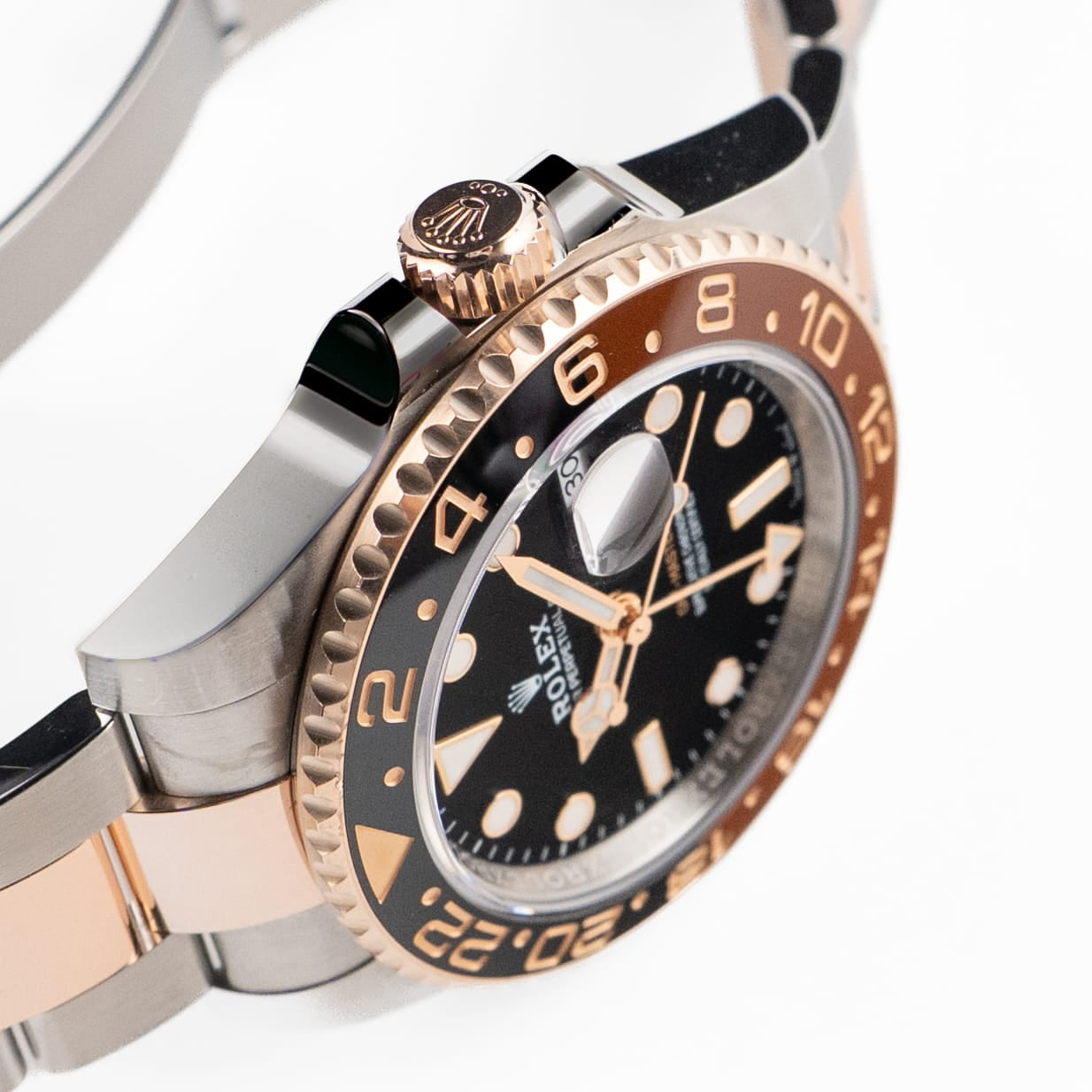 Rolex GMT-Master II 126711CHNR 'Root Beer' Stainless Steel Rose Gold Black Dial (2021)