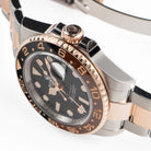 Rolex GMT-Master II 126711CHNR 'Root Beer' Stainless Steel Rose Gold Black Dial (2021)
