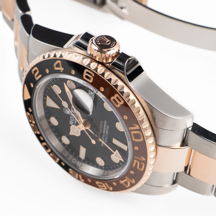 Rolex GMT-Master II 126711CHNR 'Root Beer' Stainless Steel Rose Gold Black Dial (2021)