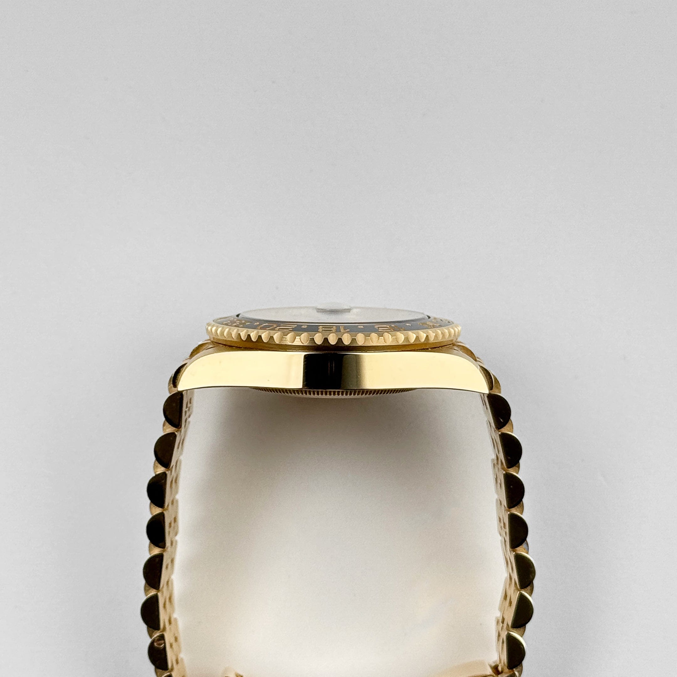 Rolex GMT-Master II 126718GRNR Yellow Gold Black Dial Jubilee (2023)