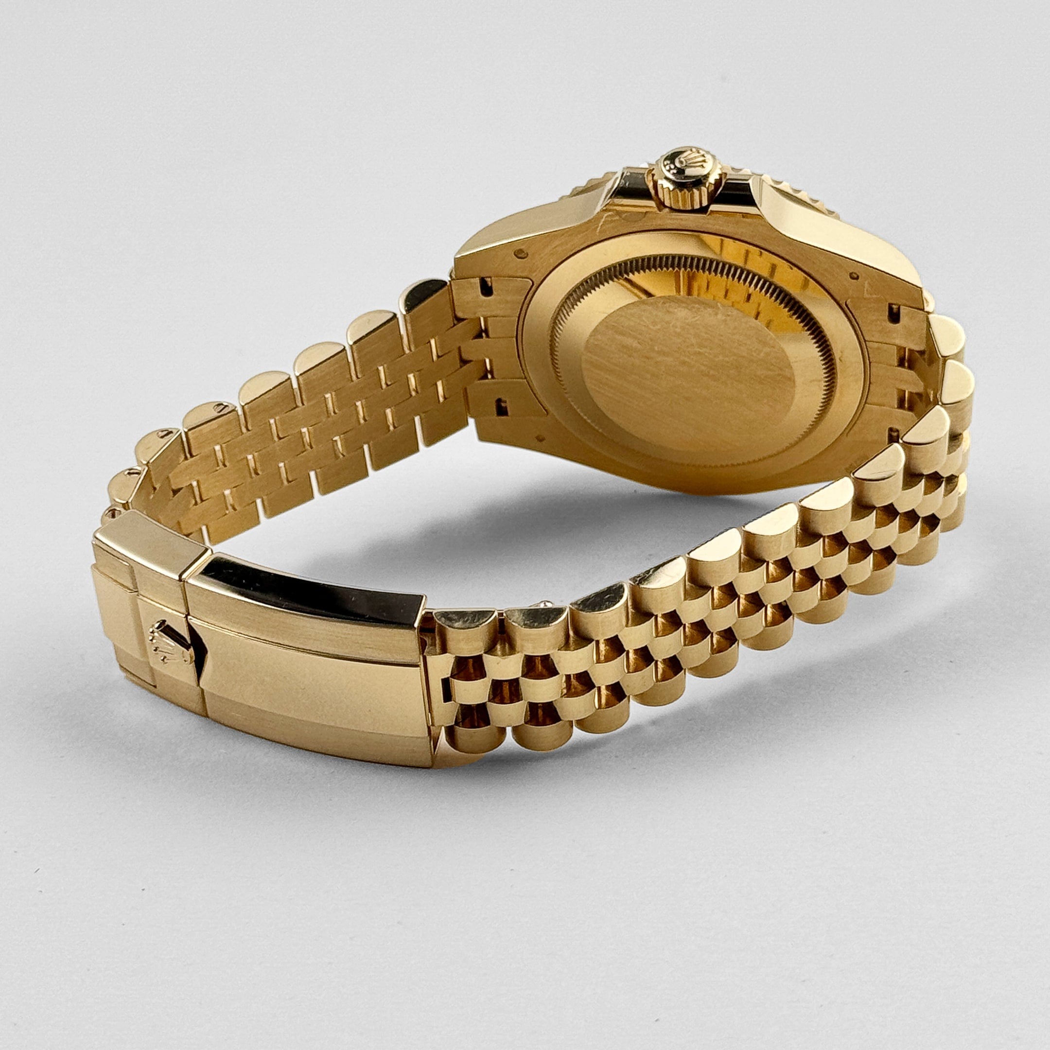 Rolex GMT-Master II 126718GRNR Yellow Gold Black Dial Jubilee (2023)