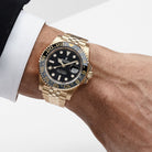 Rolex GMT-Master II 126718GRNR Yellow Gold Black Dial Jubilee (2023)