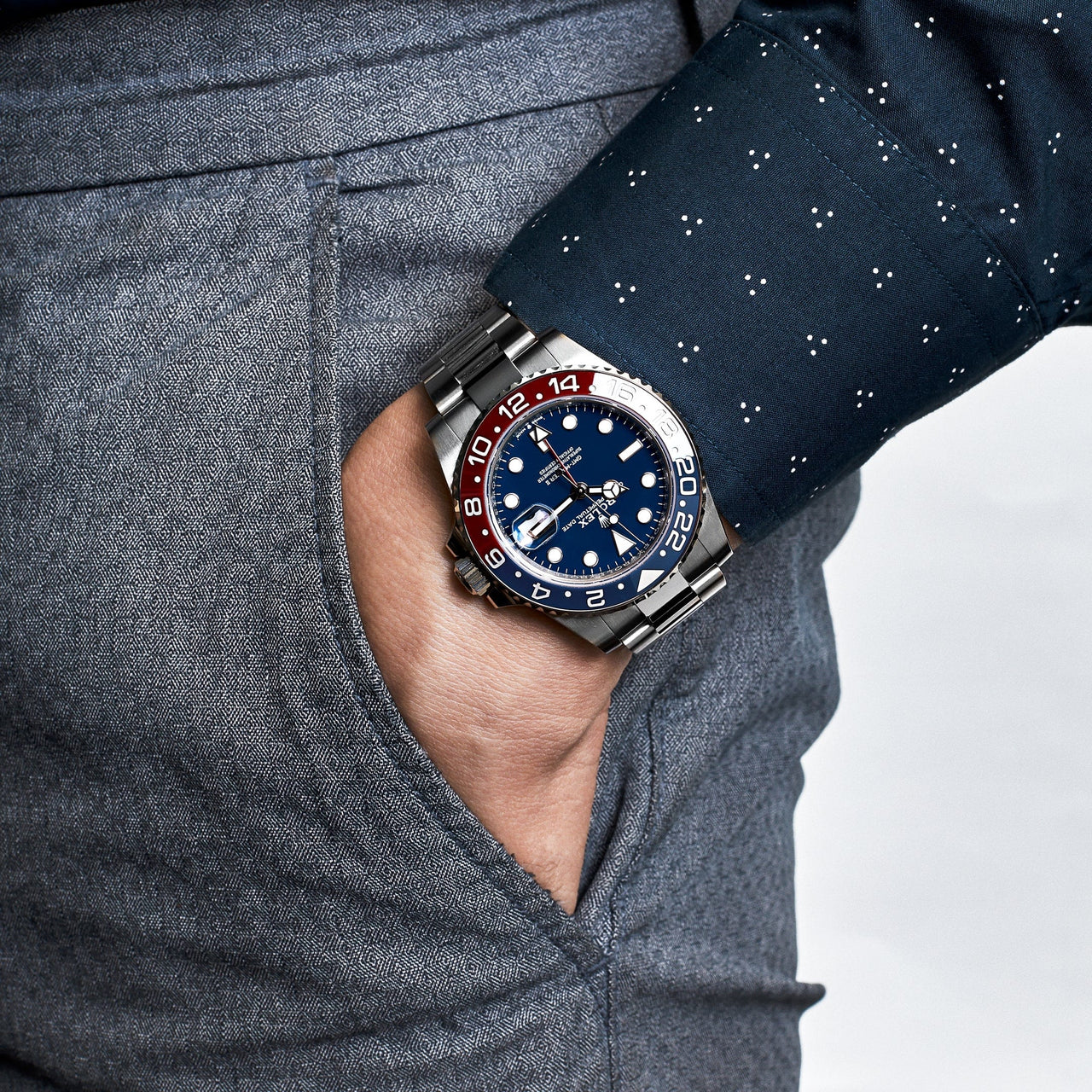 Gmt pepsi on wrist sale