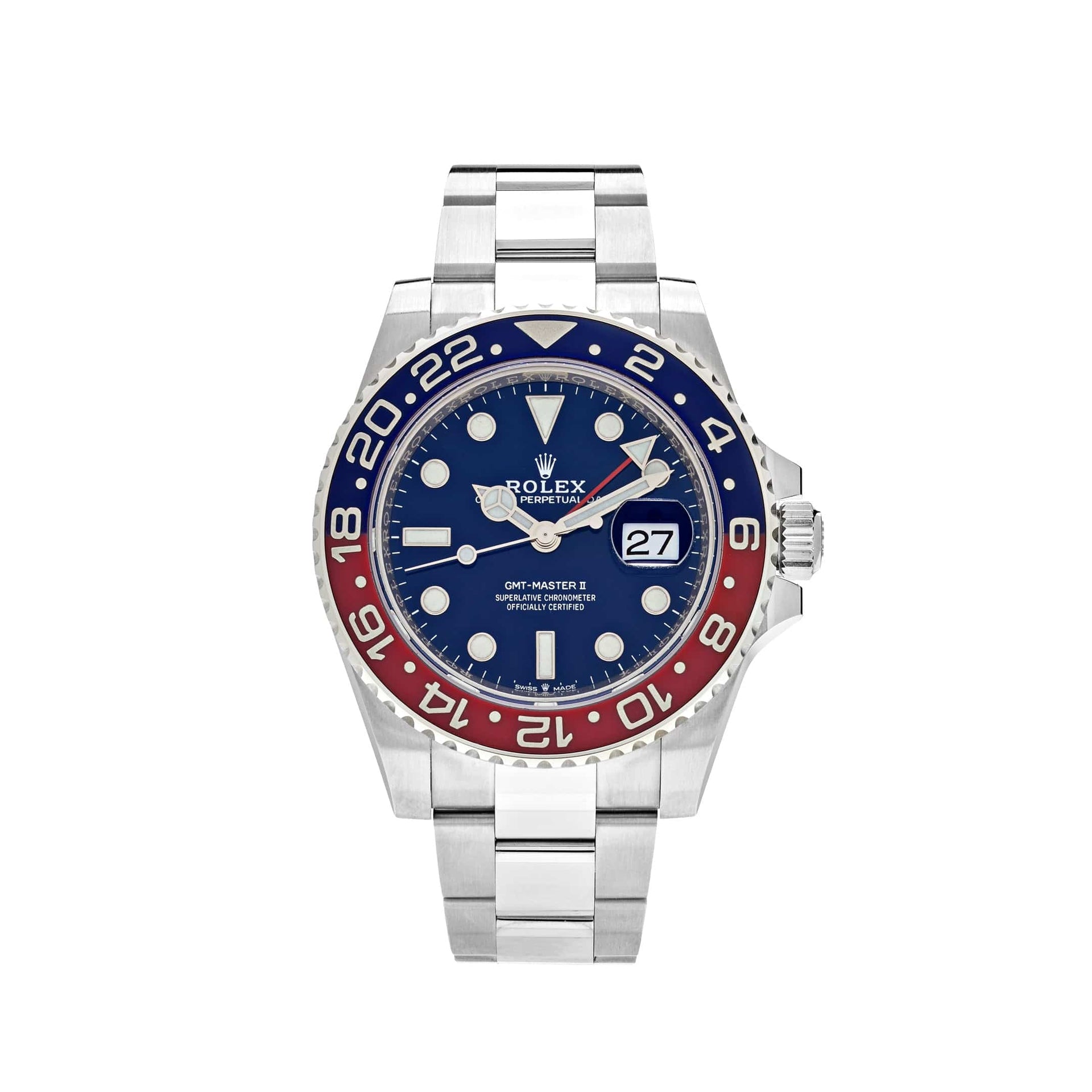 Rolex GMT-Master II 126719BLRO 'Pepsi' White Gold Blue Dial (2024