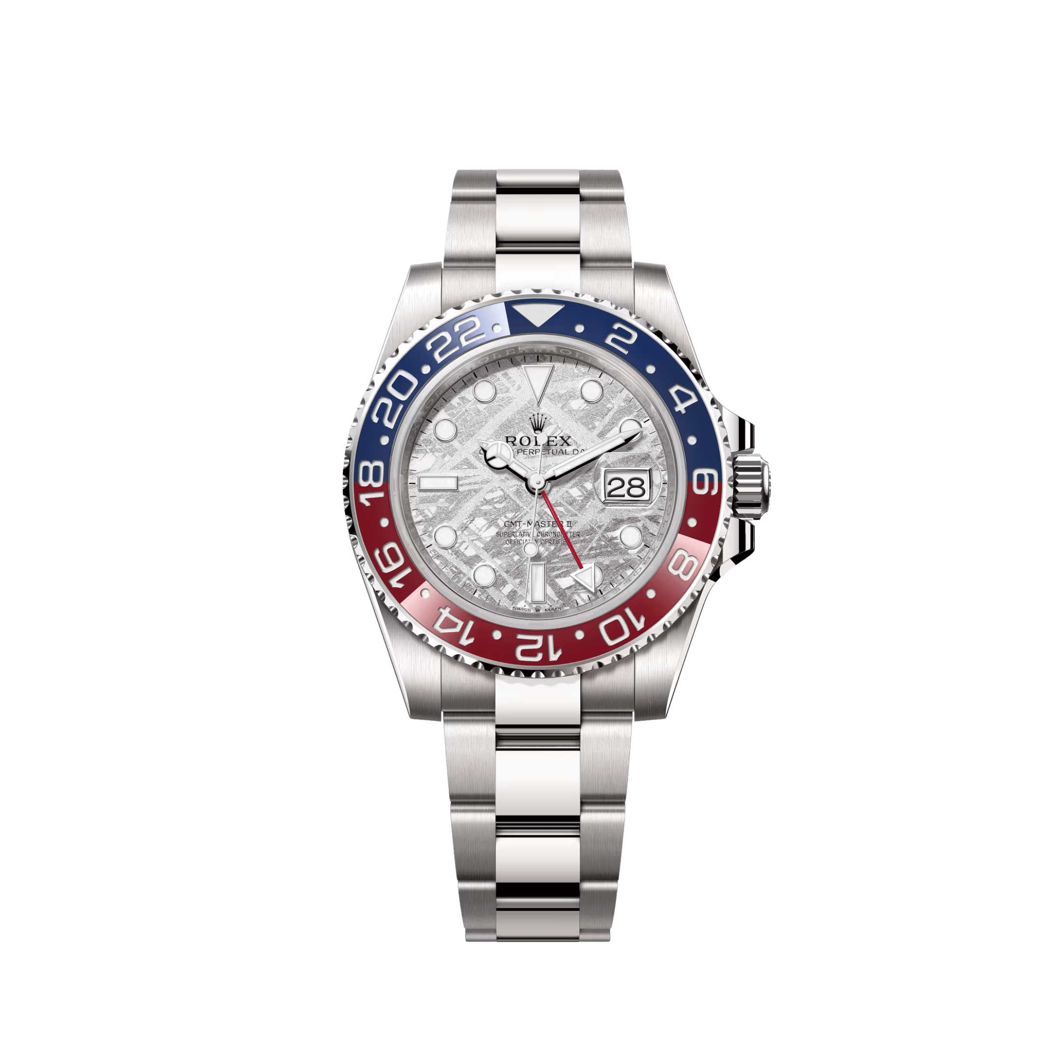 Rolex GMT-Master II 126719BLRO 'Pepsi' White Gold Meteorite