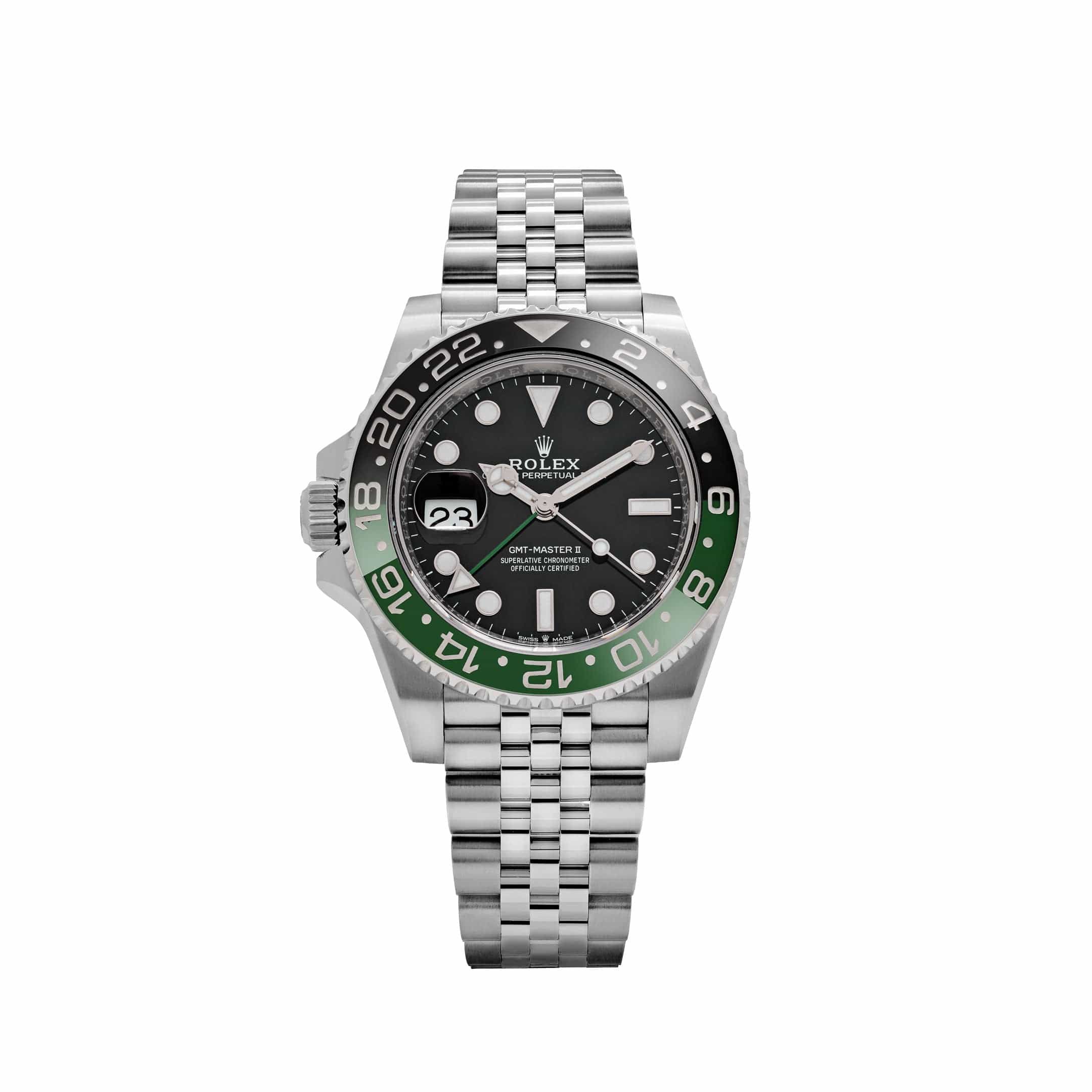【モン坊②】 Montblanc 1858 GMT 129615 - Inventory 3992 - DelrayWatch.com