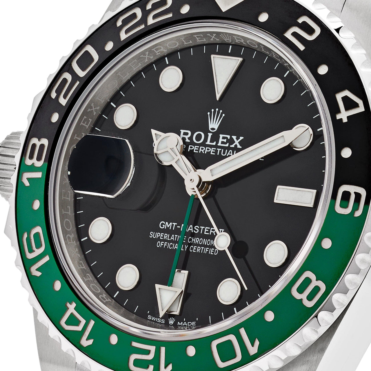 Rolex GMT-Master II 126720VTNR 'Sprite' Lefty Stainless Steel Jubilee Bracelet Wrist Aficionado