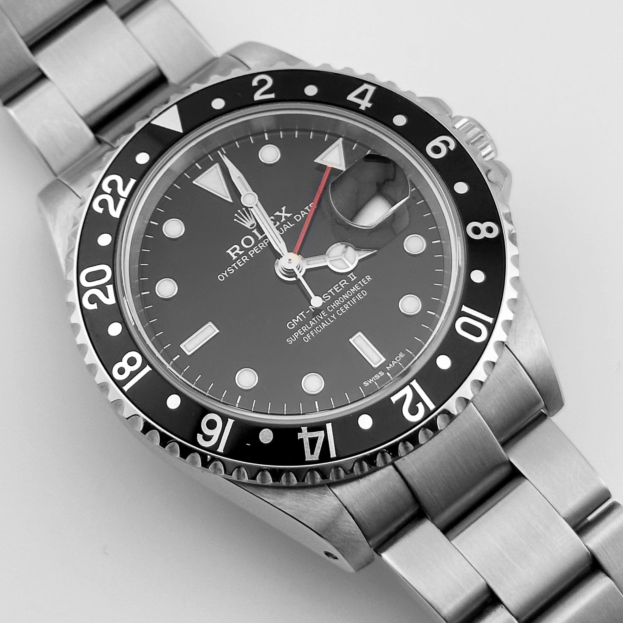 Rolex GMT-Master II 16710LN Stainless Steel Black Dial (2000