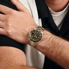 Rolex GMT-Master II 16713 Stainless Steel Yellow Gold Black Dial (1997)