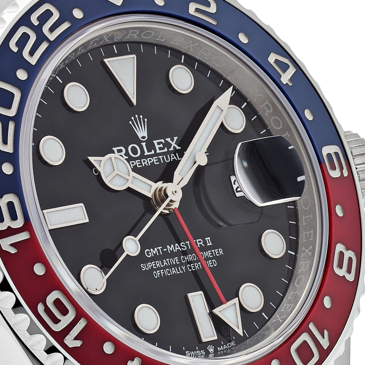 Rolex GMT-Master II Pepsi Stainless Steel Oyster 126710BLRO (2021)