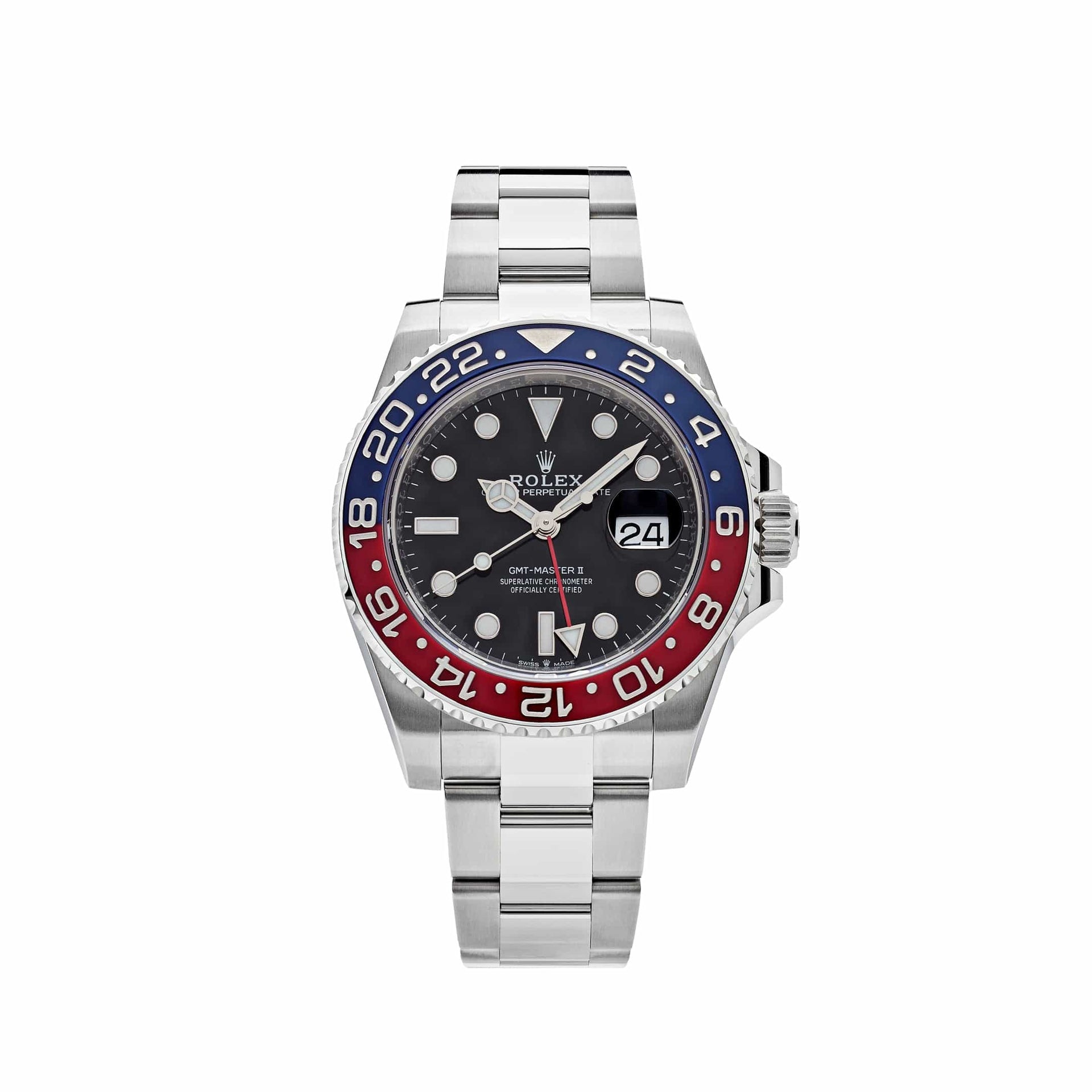 Rolex GMT-Master II 126710BLRO 'Pepsi' Stainless Steel Black Dial