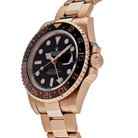 Thumbnail for Luxury Watch Rolex GMT-Master II 'Root Beer' Rose Gold  Black Dial 126715CHNR (2018) Wrist Aficionado