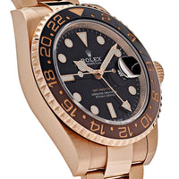 Thumbnail for Luxury Watch Rolex GMT-Master II 'Root Beer' Rose Gold  Black Dial 126715CHNR (2018) Wrist Aficionado