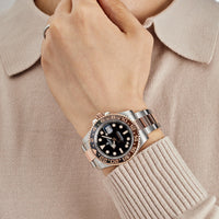 Thumbnail for Luxury Watches Rolex GMT-Master II Root Beer Stainless Steel & Rose Gold 126711CHNR (2021) Wrist Aficionado