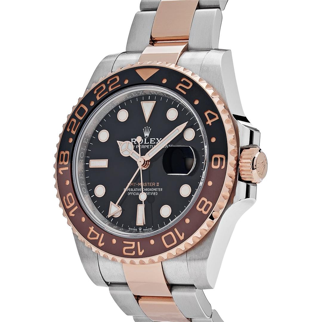 Luxury Watches Rolex GMT-Master II Root Beer Stainless Steel & Rose Gold 126711CHNR (2021) Wrist Aficionado