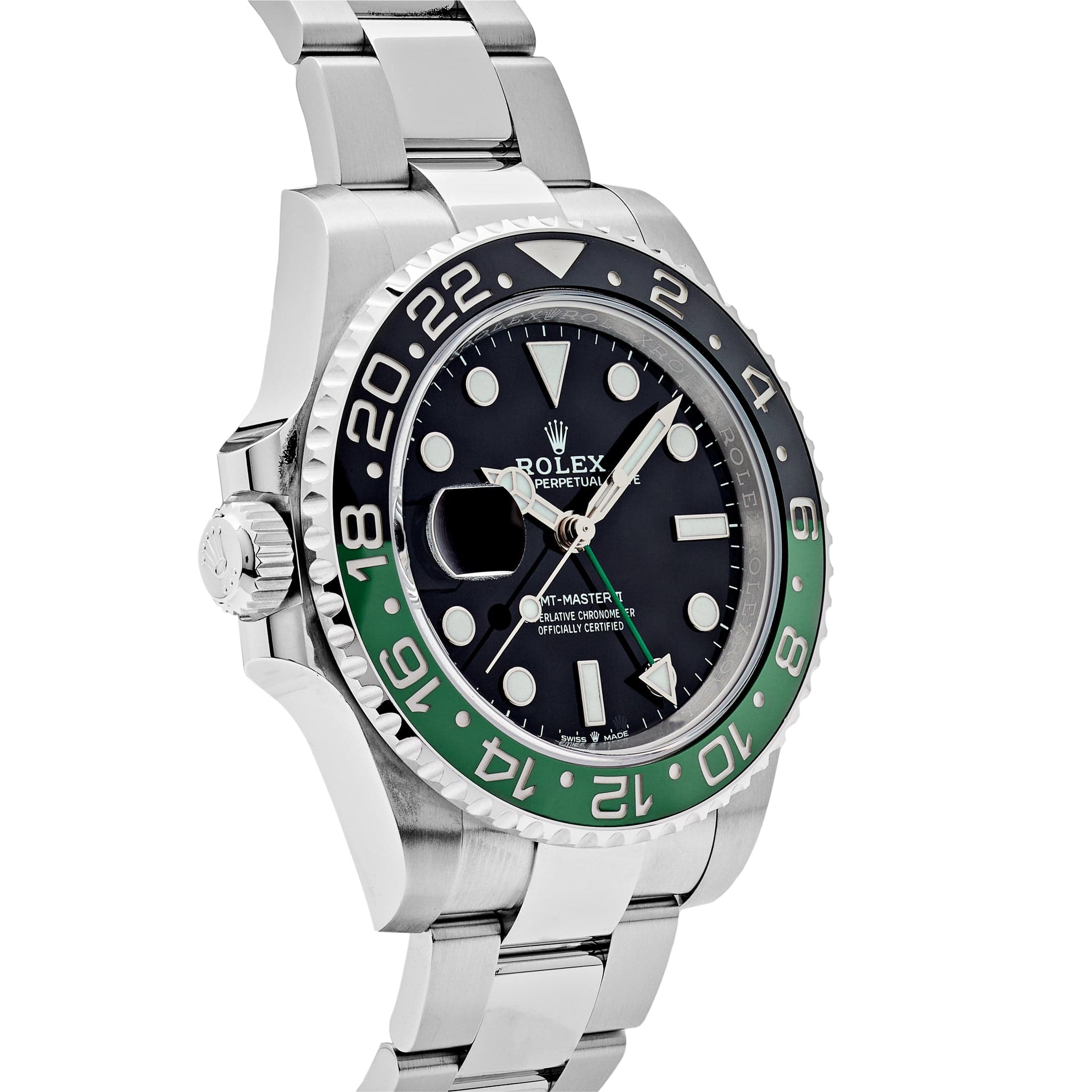 Rolex GMT-Master II Sprite Lefty 40mm Steel Oyster 126720VTNR Wrist Aficionado