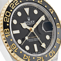 Thumbnail for Rolex GMT-Master II Steel and Yellow Gold Black Dial Jubilee 126713GRNR Wrist Aficionado