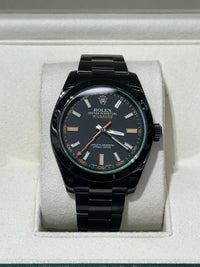Thumbnail for Rolex Milgauss 116400GV Black-PVD Coated Stainless Steel Black Dial (2012)
