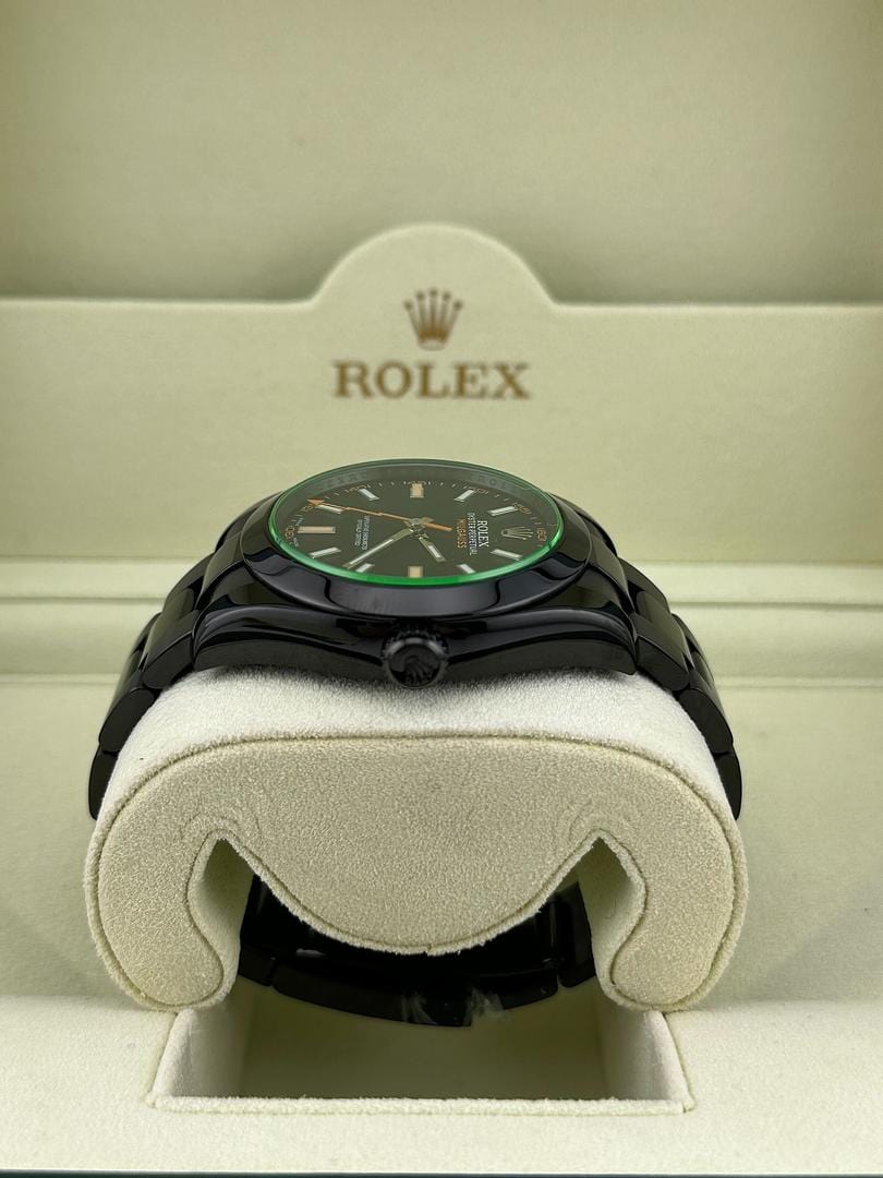 Rolex Milgauss 116400GV Black-PVD Coated Stainless Steel Black Dial (2012)