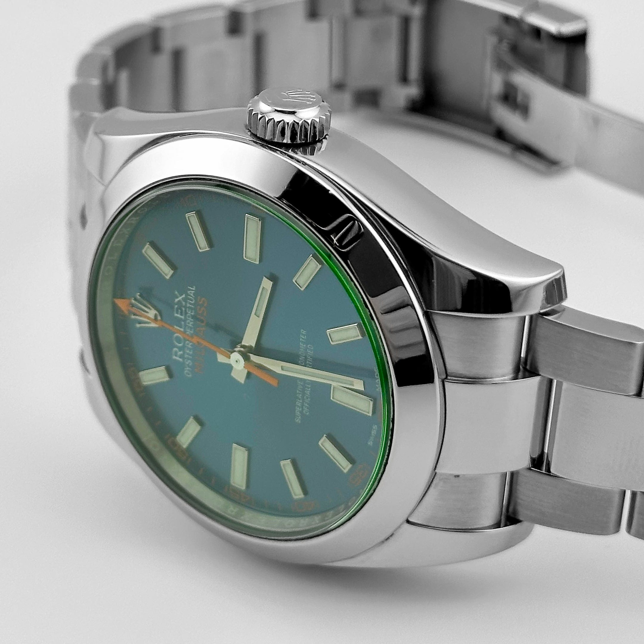 Rolex Milgauss 116400GV Stainless Steel Blue Dial (2015) – Wrist
