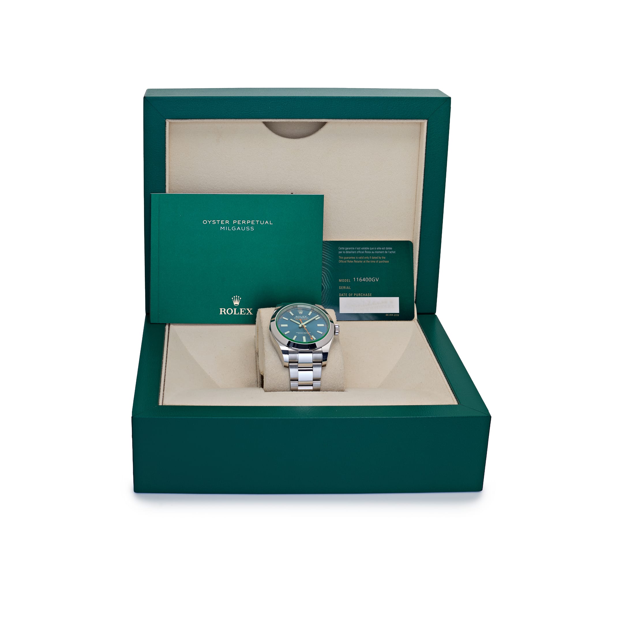Rolex Milgauss 116400GV Stainless Steel Blue Dial (2021) – Wrist