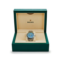 Thumbnail for Rolex Milgauss 40mm Stainless Steel Blue Dial 116400GV Wrist Aficionado