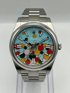 Rolex Oyster Perpetual 124300 'Celebration Motif' Dial (2024)