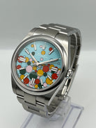 Rolex Oyster Perpetual 124300 'Celebration Motif' Dial (2024)