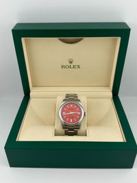 Thumbnail for Rolex Oyster Perpetual 124300 Domed Bezel Red Dial (2021)