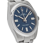 Luxury Watch Rolex Oyster Perpetual 41 Stainless Steel Blue Dial 124300 Wrist Aficionado