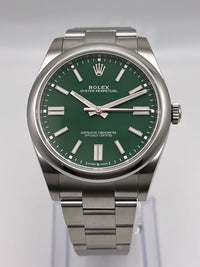 Thumbnail for Rolex Oyster Perpetual 41 Green Dial 124300 Wrist Aficionado