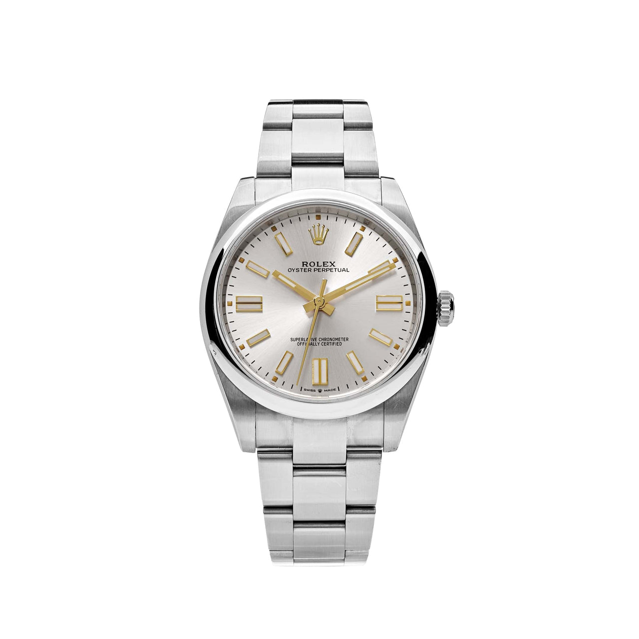 Luxury Watch Rolex Oyster Perpetual 41 Stainless Steel Silver Dial 124300 (2023) Wrist Aficionado