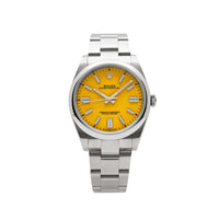 Thumbnail for Rolex Oyster Perpetual 124300 Stainless Steel Yellow Dial