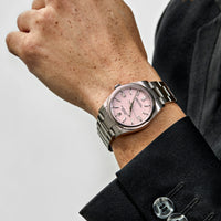 Thumbnail for Rolex Oyster Perpetual 126000 Stainless Steel Candy Pink Dial (2024)
