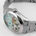 Rolex Oyster Perpetual 126000 Stainless Steel 'Celebration Motif' Dial (2024)