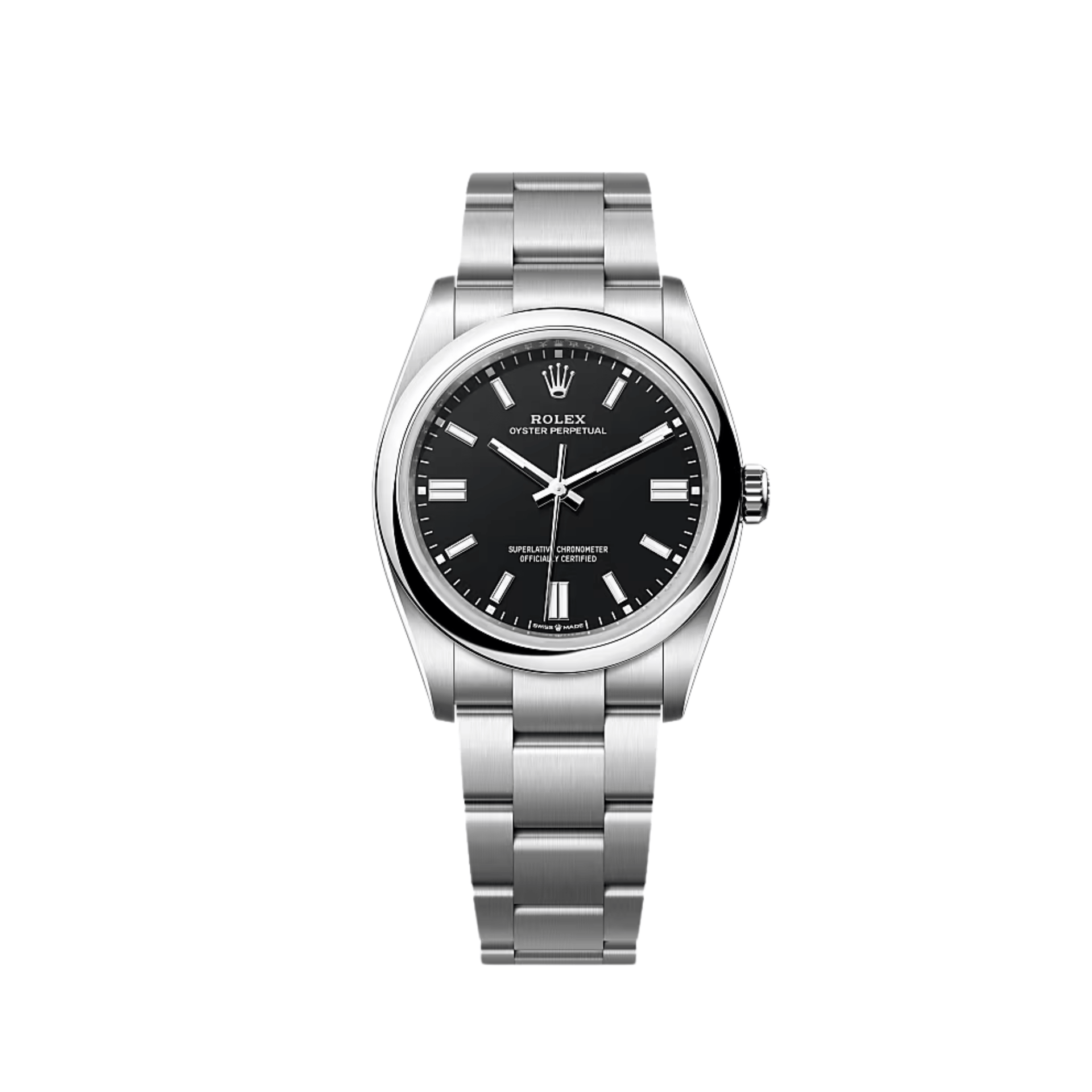 Rolex Oyster Perpetual 36 126000 Stainless Steel Dial Black Dial