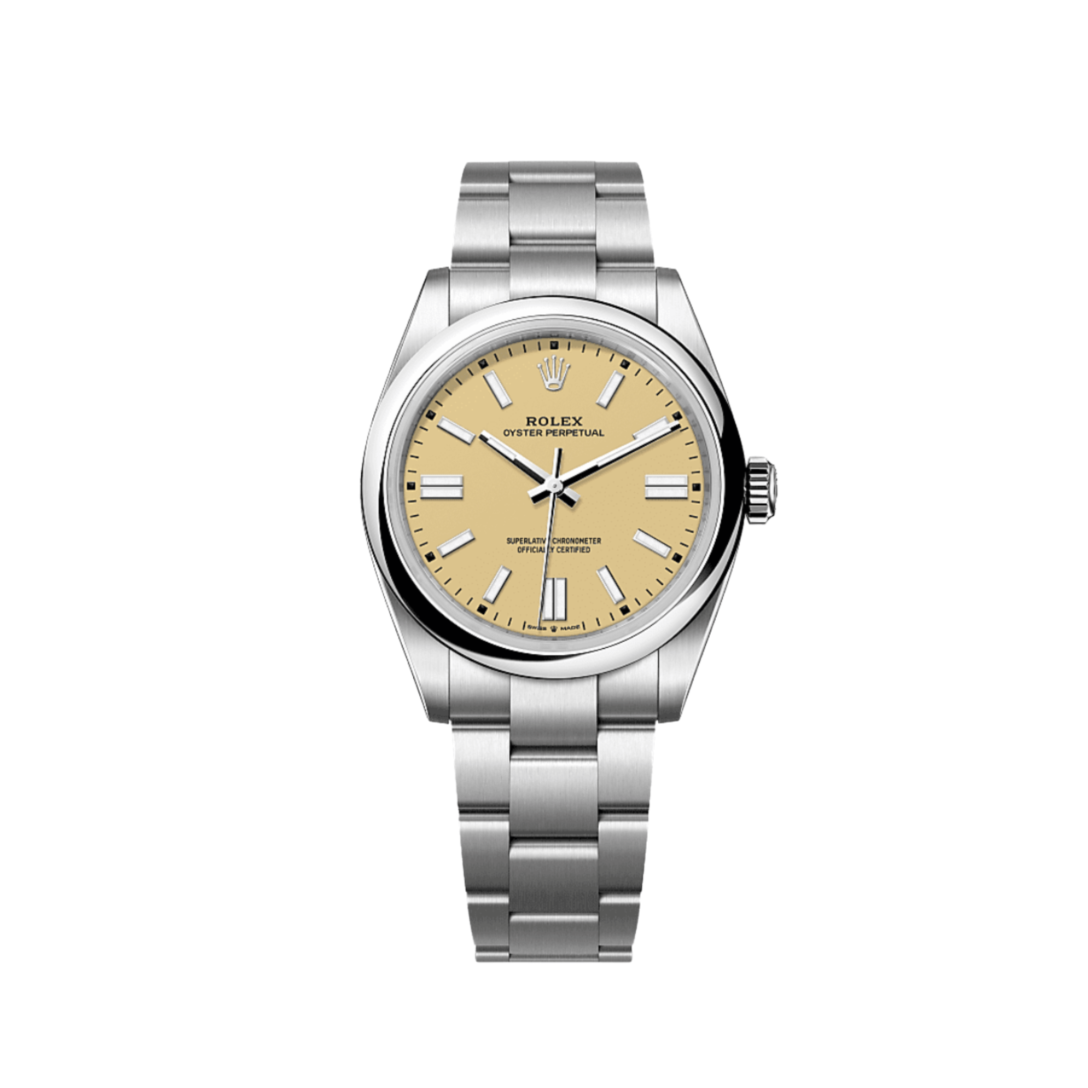 Rolex Oyster Perpetual 134300  Stainless Steel Dial Beige Dial (2025)