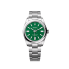 Rolex Oyster Perpetual 134300 Stainless Steel Dial Green Dial (2025)