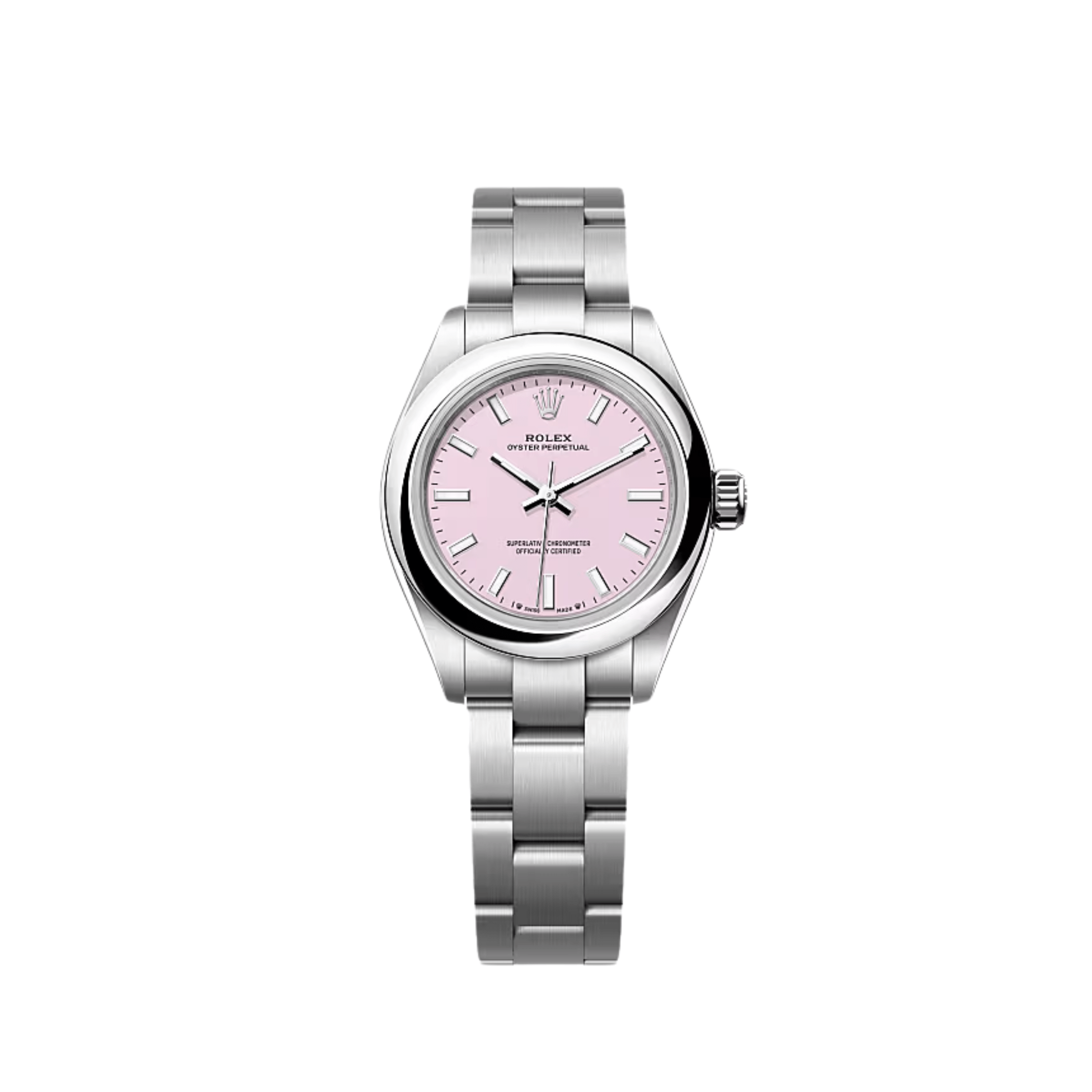 Rolex Oyster Perpetual 276200 'Ladies' Stainless Steel Pink Dial (2025)