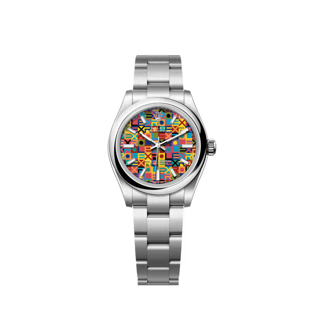 Rolex Oyster Perpetual 31 277200 'Ladies' Stainless Steel Multicoloured Jubilee Motif Dial (2026)