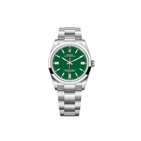 Thumbnail for Rolex Oyster Perpetual 31 Stainless Steel Green Dial 277200 Wrist Aficionado