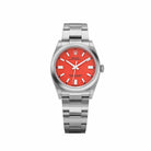 Rolex Oyster Perpetual 36 126000 Stainless Steel Coral Red Dial (2020)
