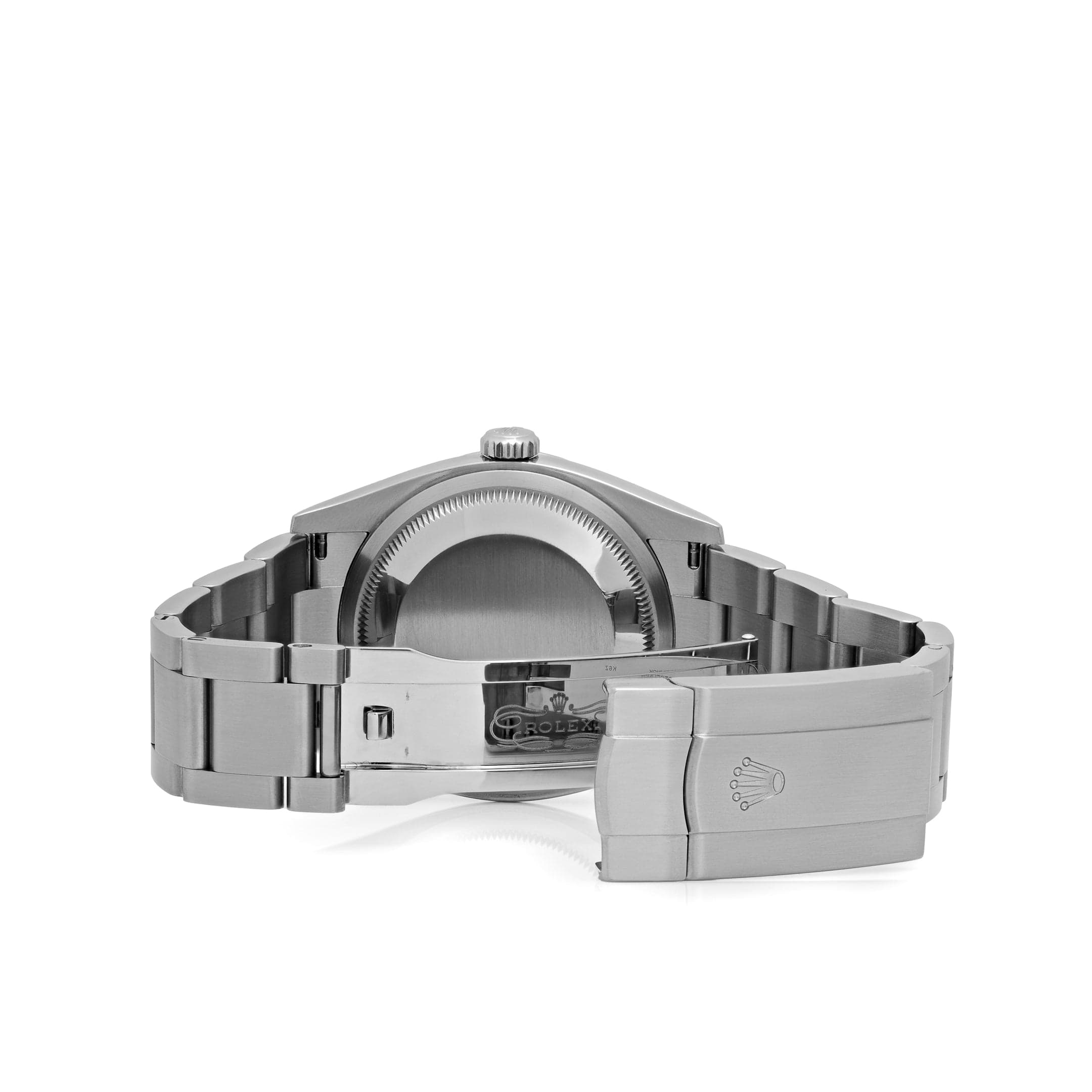 Rolex Oyster Perpetual 36 126000 Stainless Steel Coral Red Dial