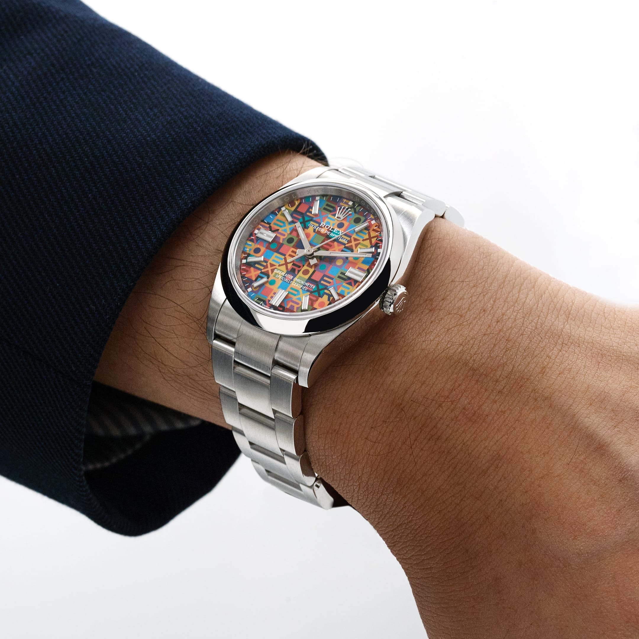 Rolex Oyster Perpetual 36 126000 Stainless Steel Multicoloured