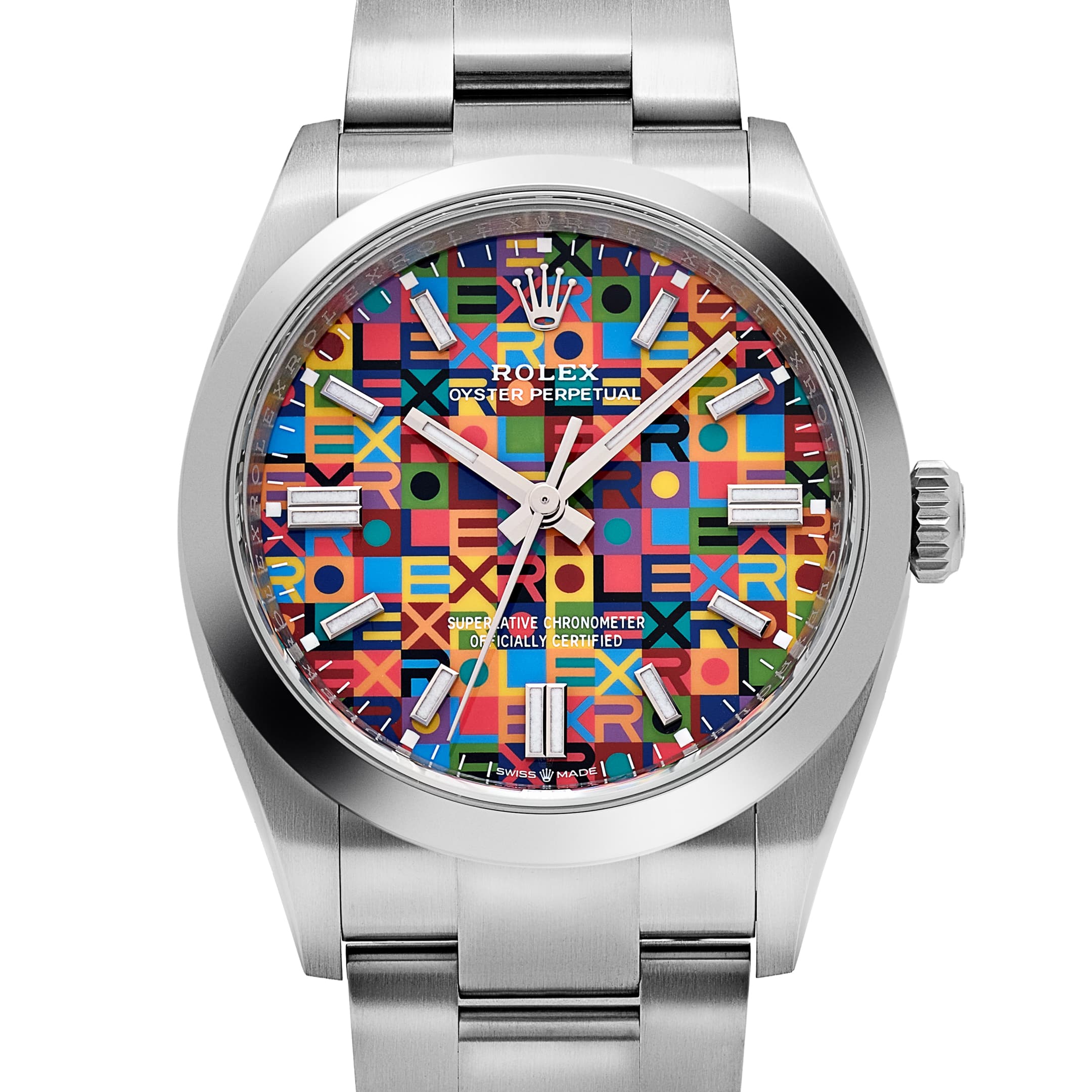 ROLEX OYSTER コレクションボックス Rolex Oyster Perpetual 36 126000 Stainless Steel Multicoloured