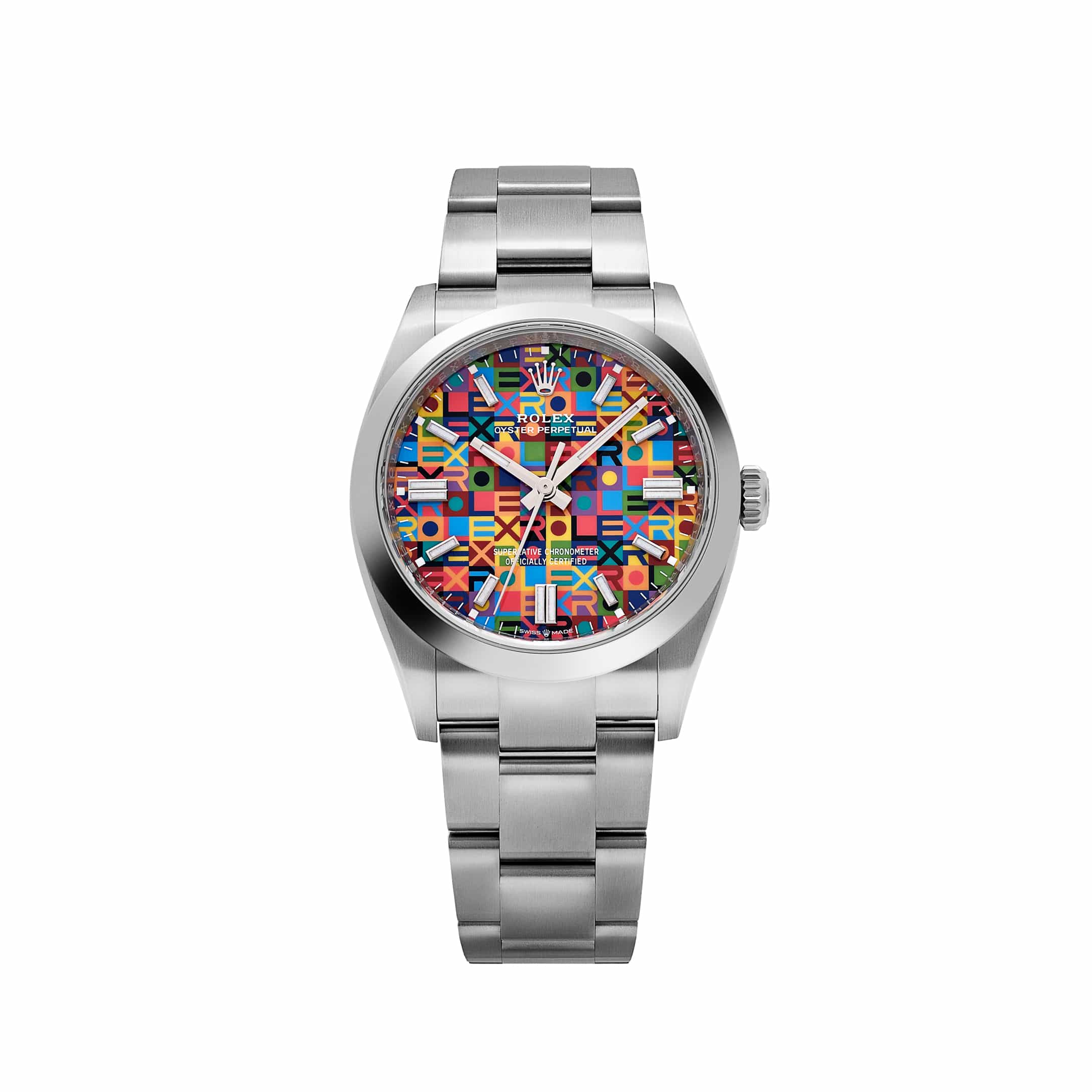Rolex Oyster Perpetual 36 126000 Stainless Steel Multicoloured
